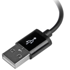 StarTech.com Cavo da Lightning a USB angolato da 2 m per iPhone   iPad   iPod - Certificato Apple MFi - Bianco