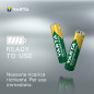 Varta Recharge Accu Power AAA 1000 mAh Blister da 2 (Batteria NiMH Accu Precaricata, Micro, ricaricabile, pronta all'uso)