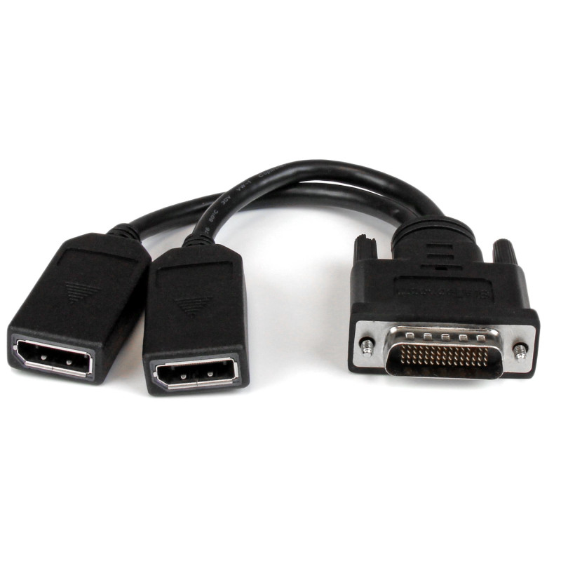 StarTech.com Cavo Adattatore LFH59 / DMS59 a doppio DisplayPort - Convertitore LFH59 a due uscite DP da 20cm