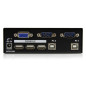 StarTech.com Kit switch KVM USB professionale a 2 porte con cavi