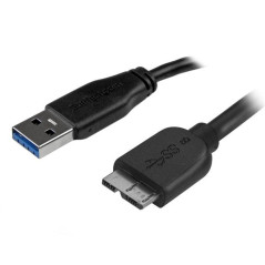 StarTech.com Cavo USB 3.0 Tipo A a Micro B slim - Connettore USB3.0 A a Micro B slim M M - 2m