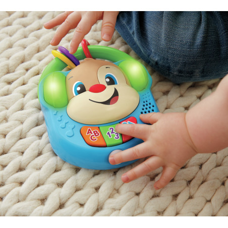 Fisher-Price Lettore Musicale Canta e Impara, Giocattolo Elettronico Ridi per Bambini 6-36 Mesi