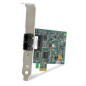 Allied Telesis 100FX Desktop PCI-e Fiber Network Adapter Card w/PCI Express, Federal & Government 100 Mbit/s