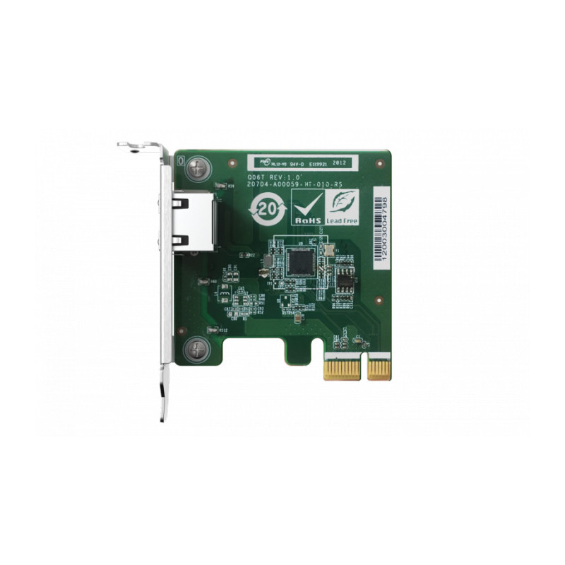 QNAP QXG-2G1T-I225 scheda di rete e adattatore Interno Ethernet 2500 Mbit/s