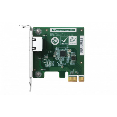 QNAP QXG-2G1T-I225 scheda di rete e adattatore Interno Ethernet 2500 Mbit s