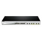 D-Link DXS-1210-12SC/E switch di rete Gestito L2 10G Ethernet (100/1000/10000) 1U Nero, Argento