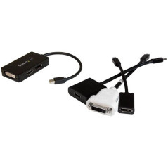 StarTech.com Adattatore Mini DisplayPort a DisplayPort DVI HDMI – Convertitore mDP 3 in 1