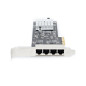 StarTech.com Scheda di rete 2.5 Gigabit a 4 porte - Scheda Ethernet PCIe da 2,5 Gbps NBASE-T, Intel I225-V, Scheda di rete per