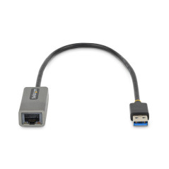 StarTech.com Adattatore di rete da USB 3.0 a Ethernet Gigabit - 10 100 1000 Mbps, da USB a RJ45, Convertitore da USB 3.0 a LAN,