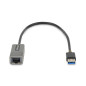 StarTech.com Adattatore di rete da USB 3.0 a Ethernet Gigabit - 10/100/1000 Mbps, da USB a RJ45, Convertitore da USB 3.0 a LAN,