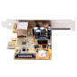 StarTech.com Scheda di rete PCI Express x1 a 1 porta, Scheda Ethernet PCIe con RJ45, Interfaccia di rete da 2.5 Gb NIC PoE