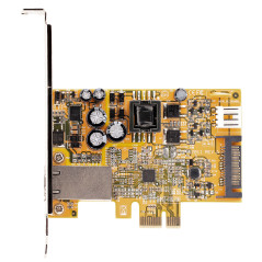 StarTech.com Scheda di rete PCI Express x1 a 1 porta, Scheda Ethernet PCIe con RJ45, Interfaccia di rete da 2.5 Gb NIC PoE