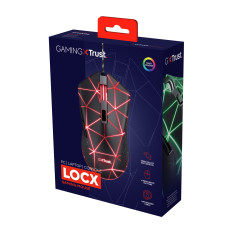 Trust GXT 133 Locx mouse Gaming Mano destra USB tipo A Ottico 4000 DPI