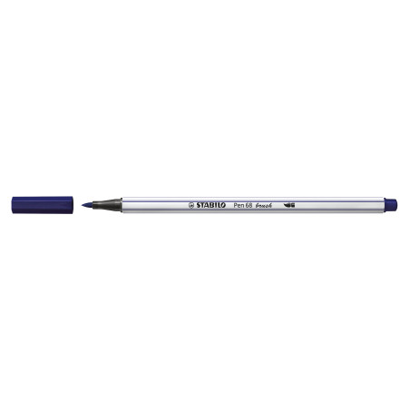 STABILO Pen 68 brush marcatore Blu 1 pz