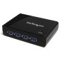 StarTech.com Hub a 4 porte USB 3.0 SuperSpeed, colore nero