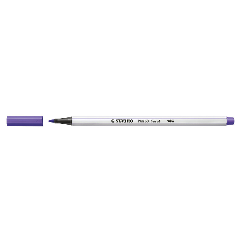 STABILO Pen 68 brush marcatore Medio Viola 1 pz