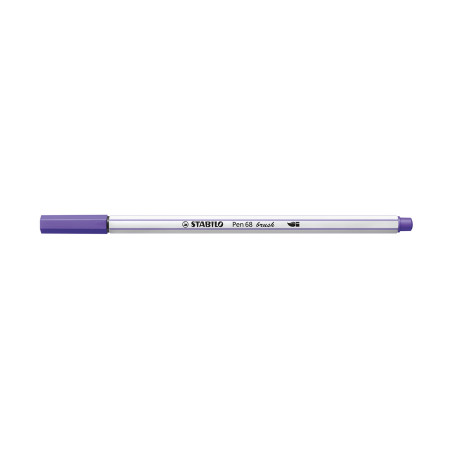 STABILO Pen 68 brush marcatore Medio Viola 1 pz