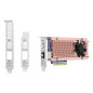 QNAP Card QM2 scheda di interfaccia e adattatore Interno PCIe, RJ-45