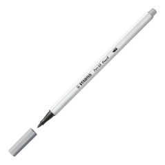 STABILO Pen 68 brush marcatore Medio Grigio 1 pz