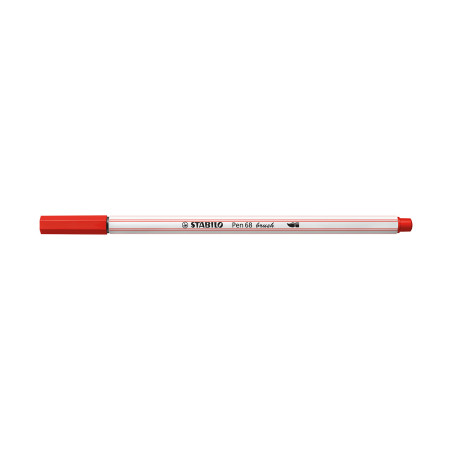 STABILO Pen 68 brush marcatore Medio Rosso 1 pz