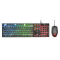 Trust GXT 838 tastiera Mouse incluso Gaming USB QWERTY Italiano Nero