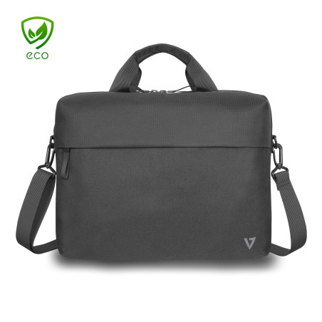 V7 CTP14-ECO2 borsa per laptop 35,8 cm (14.1") Valigetta ventiquattrore Nero