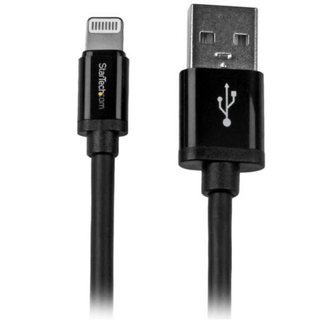 StarTech.com Cavo lungo connettore lightning a 8 pin Apple nero a USB da 2 m per iPhone   iPod   iPad