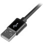 StarTech.com Cavo lungo connettore lightning a 8 pin Apple nero a USB da 2 m per iPhone / iPod / iPad