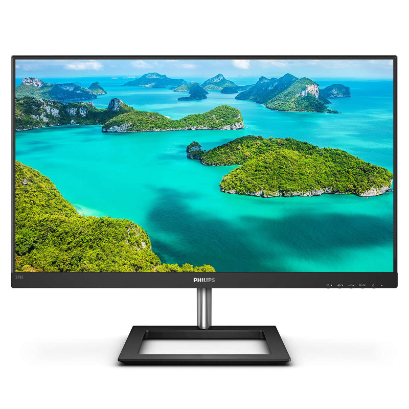 Philips E Line 278E1A/00 Monitor PC 68,6 cm (27") 3840 x 2160 Pixel 4K Ultra HD LCD Nero