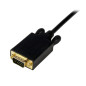 StarTech.com Cavo convertitore adattatore Mini DisplayPort a VGA da 1,8 m – mDP a VGA 1920x1200 - Nero