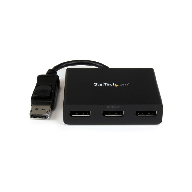 StarTech.com Hub MST DisplayPort a 3 Porte - Adattatore Multi-Monitor DP 1.2 - Sdoppiatore\Splitter Video DisplayPort 4K 30Hz o