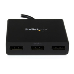 StarTech.com Hub MST DisplayPort a 3 Porte - Adattatore Multi-Monitor DP 1.2 - Sdoppiatore\Splitter Video DisplayPort 4K 30Hz o