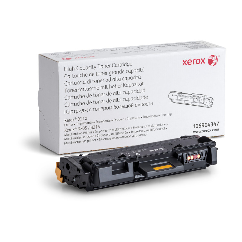 Xerox Cartuccia toner Nero a High capacity da 3000 Pagine per Stampante ® B210, Stampante multifunzione ® B205​/​ ® B215