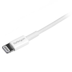 StarTech.com Cavo Connettore Lightning 8-pin Apple a USB di tipo Slim per iPhone   iPod   iPad da 1m - Bianco