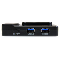 StarTech.com Hub combo USB 3.0 2.0 a 6 porte con porta di caricamento