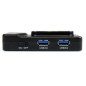 StarTech.com Hub combo USB 3.0/2.0 a 6 porte con porta di caricamento