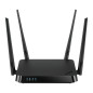 D-Link AC1200 router wireless Gigabit Ethernet Dual-band (2.4 GHz/5 GHz) Nero