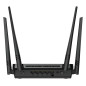 D-Link AC1200 router wireless Gigabit Ethernet Dual-band (2.4 GHz/5 GHz) Nero