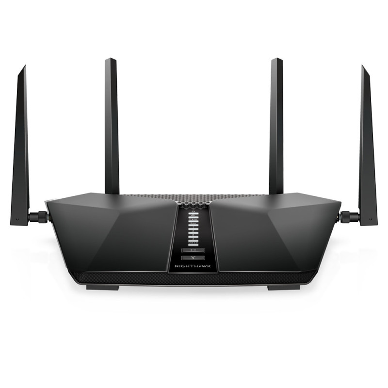 NETGEAR Nighthawk AX5400 router wireless Gigabit Ethernet Dual-band (2.4 GHz/5 GHz) Nero