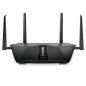 NETGEAR Nighthawk AX5400 router wireless Gigabit Ethernet Dual-band (2.4 GHz/5 GHz) Nero