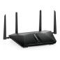 NETGEAR Nighthawk AX5400 router wireless Gigabit Ethernet Dual-band (2.4 GHz/5 GHz) Nero