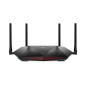 NETGEAR Nighthawk XR1000 WiFi 6 Gaming Router router wireless Gigabit Ethernet Dual-band (2.4 GHz/5 GHz) Nero