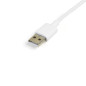 StarTech.com Cavo di ricarica 2 in 1 da 1 m - Da USB a Lightning o Micro-USB per iPhone / iPad / iPod / Android - Certificato