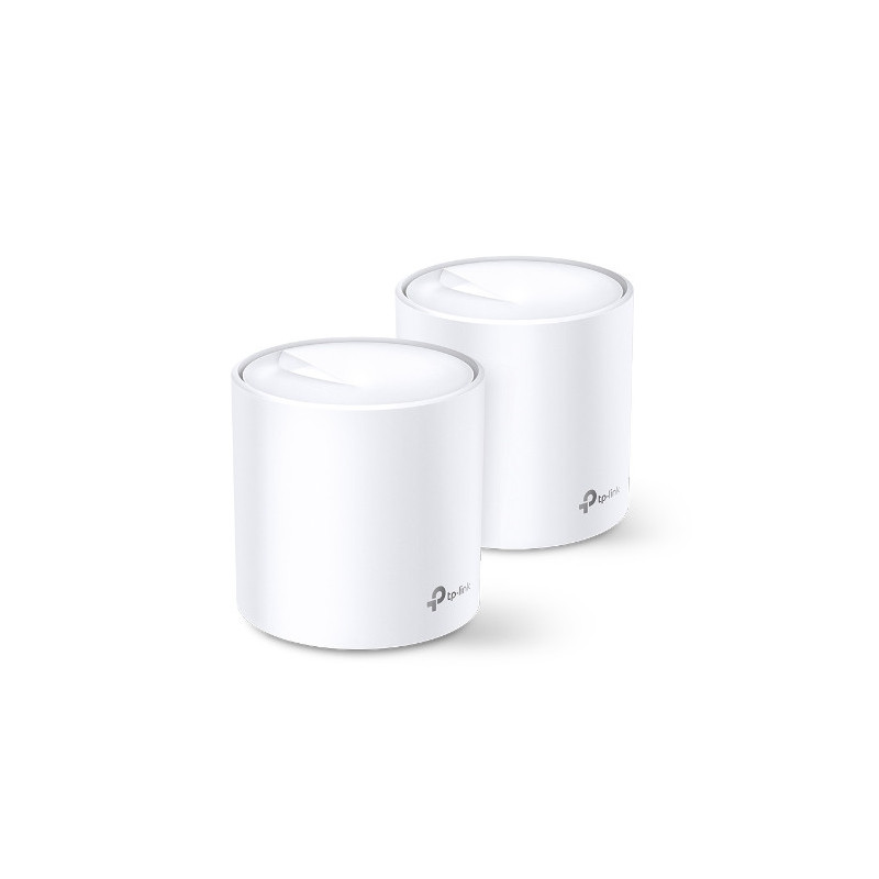 TP-Link Deco X20 (2-pack) Dual-band (2.4 GHz/5 GHz) Wi-Fi 5 (802.11ac) Bianco Interno