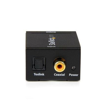 StarTech.com Convertitore audio da coassiale digitale SPDIF o ottico Toslink a RCA stereo