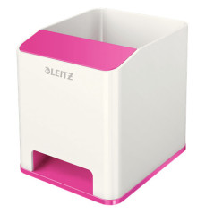 Leitz 53631023 portapenne Polistirolo Rosa, Bianco