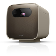 BenQ GS2 videoproiettore Proiettore a corto raggio 500 ANSI lumen DLP 1080p (1920x1080) Marrone, Grigio