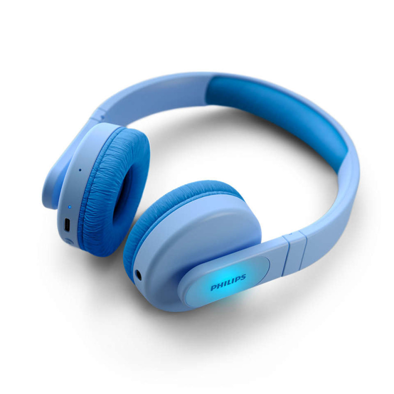 Philips TAK4206BL/00 cuffia e auricolare Con cavo e senza cavo A Padiglione Musica e Chiamate USB tipo-C Bluetooth Blu