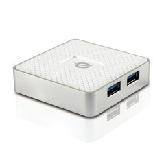 Conceptronic HUBBIES03W USB 3.2 Gen 1 (3.1 Gen 1) Type-A 5000 Mbit s Bianco