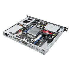 ASUS RS100-E10-PI2 Intel C242 LGA 1151 (Socket H4) Rack (1U) Nero, Metallico